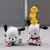 Imagem do Novo 5 peças sanrio cinnamoroll brinquedos ação anime figuras cinnamoroll con