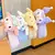Sanrio kawaii almofada bandana cinnamoroll minha melodia kuromi purin maquiagem na internet