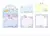 Sanrio hello kitty notas pegajosas dos desenhos animados kuromi mymelody cinnamo na internet