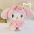 Imagem do 40cm sanrio plushies bonecas dos desenhos animados kuromi pelúcia boneca minha