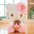Sanrio sorvete olá kitty kuromi melodia cinnamoroll brinquedos de pelúcia joga na internet