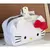 Sanrio hello kitty anime kawaii caso de lápis de pelúcia saco de papelaria bol