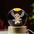Quente 6cm dos desenhos animados ponto 3d bola de cristal anime disney lilo &amp - loja online