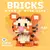 Imagem do Disney 108 estilo ponto linabell olá kitty blocos de construção princesa dos