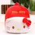 Imagem do mochila de pelúcia hello Kitty