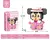 Disney 108 estilo ponto linabell olá kitty blocos de construção princesa dos