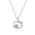 Colare e anel kawaii hello kitty - comprar online