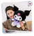 40cm sanrio plushies bonecas dos desenhos animados kuromi pelúcia boneca minha na internet