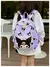 2024 sanrio bonito kuromi melodia cinnamoroll mochila de grande capacidade menin - Cinnamoroll Brasil