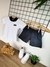 CONJUNTO INFANTIL MENINO VERÃO BICOLOR COM CAPUZ - loja online