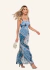 Vestido Estampa Delft Pattern na internet