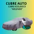Funda Cubre Coche Cuero Ecologico Afelpado Con cierre