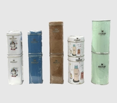 latas con grabado stanley