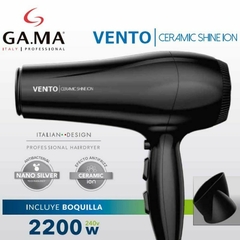 Secador de pelo gama vento