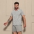 Pijama Masculino Manga Curta Estampa Listrada Luna Cuore