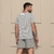 Pijama Masculino Manga Curta Estampa Listrada Luna Cuore - comprar online