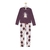 Pijama Longo Infanti Menina Coleção Tartan Luna Cuore