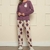 Pijama Longo Feminino Coleção Tartan Luna Cuore na internet