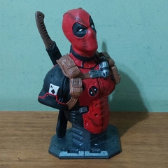 Busto do Deadpool em Impressão 3D, Pintura à Mão, 15cm de Altura na internet