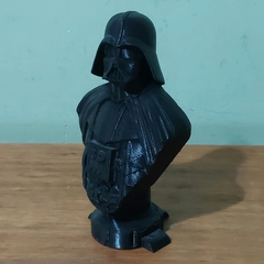Busto do Darth Vader em Impressão 3D, Cor Preta, 13cm de Altura na internet
