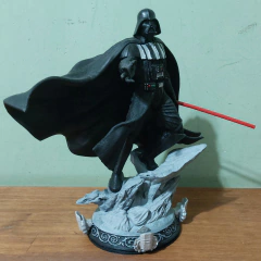 Estátua do Darth Vader em Impressão 3D, Pintura à Mão, 21cm de Altura na internet