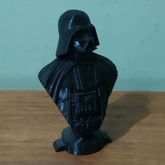 Busto do Darth Vader em Impressão 3D, Cor Preta, 13cm de Altura - Impressão 3D Nygma