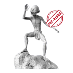Estátua do Gollum em Impressão 3D, Pintura à Mão, 20cm de Altura (Pré-Venda)