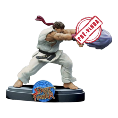 Estátua do Ryu em Impressão 3D, Pintura à Mão, 21cm de Altura (Pré-Venda)