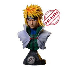 Busto Minato em Impressão 3D, Pintura à Mão, 15cm de Altura (Pré-Venda)