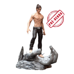 Eren Yeager em Impressão 3D, Pintura à Mão, 26cm de Altura (Pré-Venda)