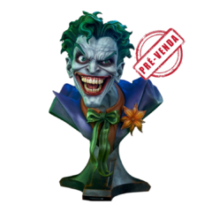 Busto Coringa em Impressão 3D, Pintura à Mão, 17cm de Altura (Pré-Venda)