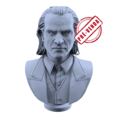 Busto Coringa Joaquin Phoenix Impressão 3D, Pintura à Mão, 13cm de Altura (Pré-Venda)
