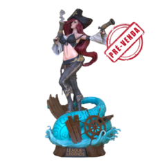 Miss Fortune Impressão 3D Pintado a Mão, 17cm de Altura (Pré-Venda)