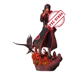 Itachi Uchiha Impressão 3D, Pintura à Mão, 21cm de Altura (Pré-Venda)