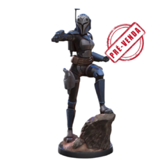 Bo-Katan Kryze Impressão 3D, Pintura à Mão, 18cm de Altura (Pré-Venda)