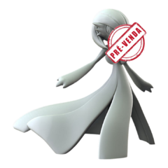 Gardevoir - Impressão 3D, Pintura à Mão, 7cm de Altura (Pré-Venda)