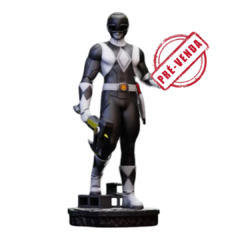 Ranger Preto em Impressão 3D, 19cm de Altura