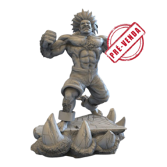 Blanka em Impressão 3D, 21cm de Altura