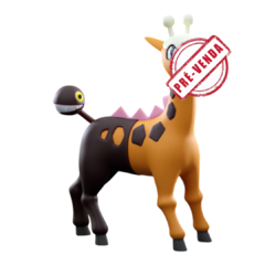 Girafarig, Impressão 3D, 8cm de Altura - comprar online