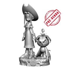 Mimi e Palmon, Impressão 3D, 20cm de Altura - comprar online