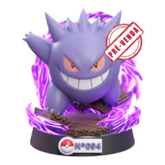 Gengar, Impressão 3D, 11cm de Altura - comprar online