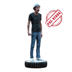 Estátua do Seu Madruga em Impressão 3D, Pintura à Mão, 30cm de Altura (Pré-Venda)