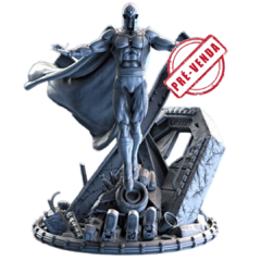 Estátua do Magneto em Impressão 3D, Pintura à Mão, 23cm de Altura (Pré-Venda)