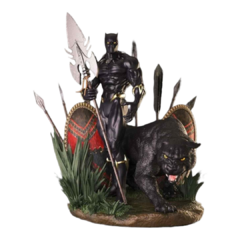 Estátua do Pantera Negra em Impressão 3D, Pintura à Mão, 26cm de Altura (Pré-Venda) - comprar online