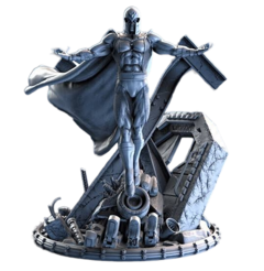 Estátua do Magneto em Impressão 3D, Pintura à Mão, 23cm de Altura (Pré-Venda) - comprar online