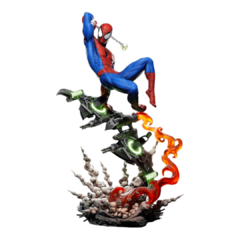 Estátua do Homem-Aranha no Planador em Impressão 3D, Pintura à Mão, 28cm de Altura (Pré-Venda) - comprar online