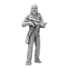 Estátua do Chewbacca em Impressão 3D, Pintura à Mão, 29cm de Altura (Pré-Venda) - comprar online