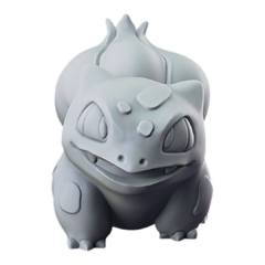 Estátua do Bulbasaur em Impressão 3D, Pintura à Mão, 8cm de Altura (Pré-Venda) - comprar online