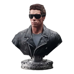Busto do Exterminador do Futuro em Impressão 3D, Pintura à Mão, 14cm de Altura (Pré-Venda) - comprar online