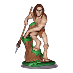 Estátua do Tarzan em Impressão 3D, Pintura à Mão, 10cm de Altura (Pré-Venda) - comprar online